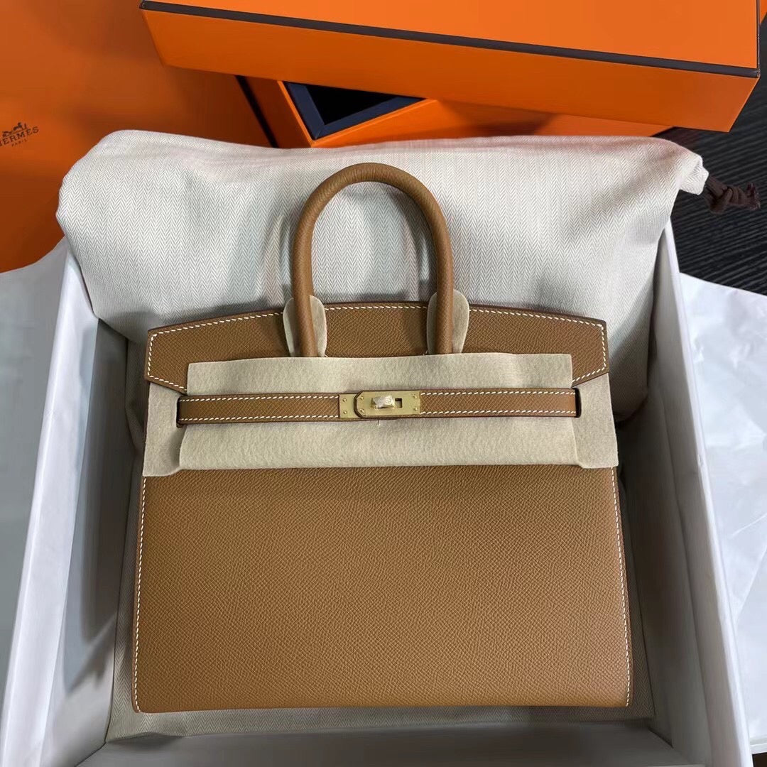 Hermes BIRKIN SELLIER 30 VEAU EPSOM 37 GOLD