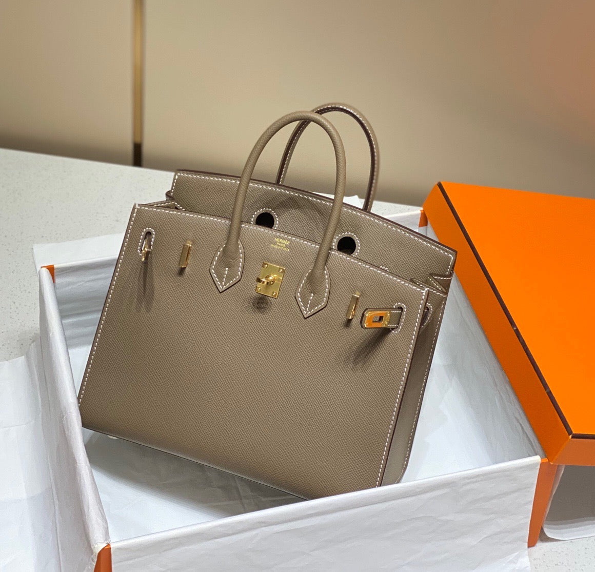 Hermes Birkin brown 25cm