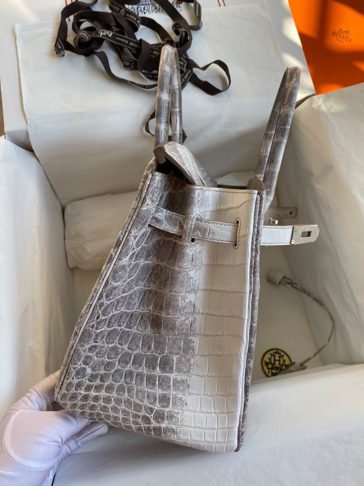 Hermes Birkin Himalayan 25cm