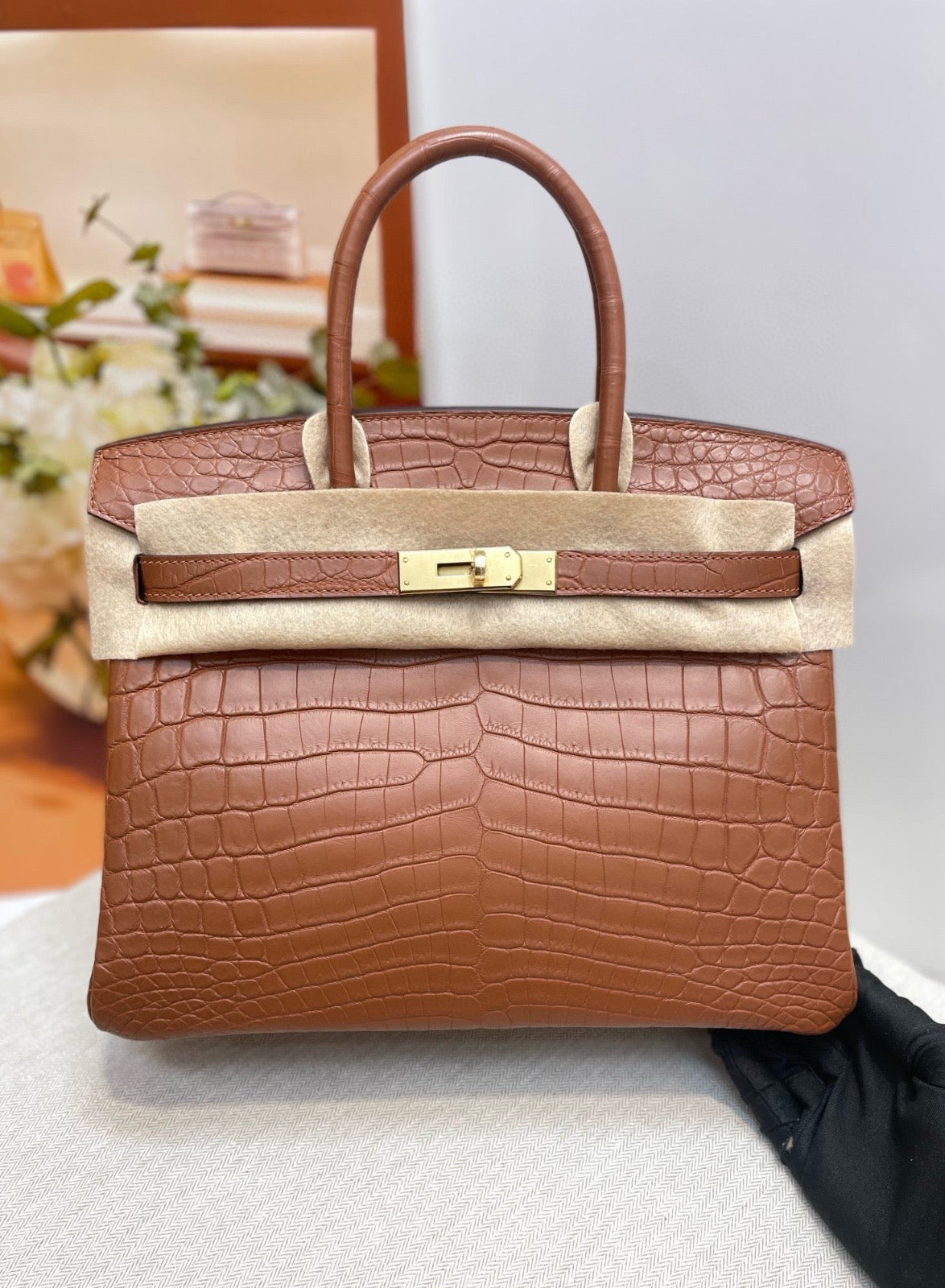 Hermes Birkin Alligator 25